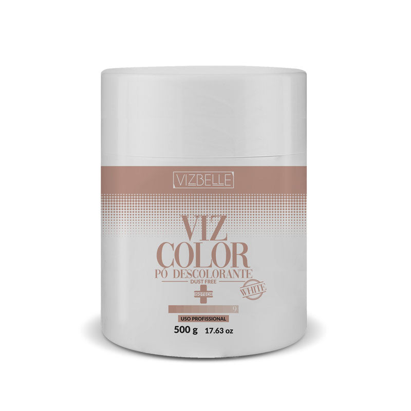 Pó Descolorante Viz Color White Dust Free 500g Vizbelle