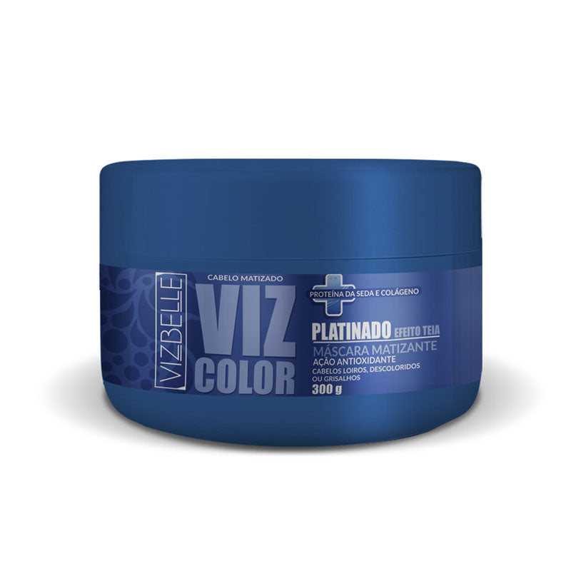 Kit Matizante Platinado e Máscara e Óleo Acalma Cabelo